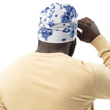 Load image into Gallery viewer, DUTCH BLUES - Floral Fine Art Beanie