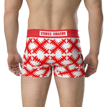 Load image into Gallery viewer, CROSS GUARDS - Amsterdam Triple Cross - Red - Boxer Briefs