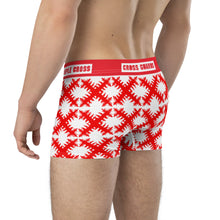Load image into Gallery viewer, CROSS GUARDS - Amsterdam Triple Cross - Red - Boxer Briefs