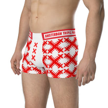 Load image into Gallery viewer, CROSS GUARDS - Amsterdam Triple Cross - Red - Boxer Briefs