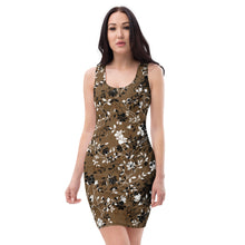 Load image into Gallery viewer, Floral Brown Sublimation Cut & Sew