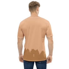 Load image into Gallery viewer, Tree Tops - Light Brown Yoloclout. Men's T-shirt