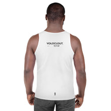 Load image into Gallery viewer, BALL POINT - White - Unisex Tank Top