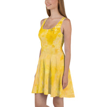 Load image into Gallery viewer, Forzitija - Super Sister League - Yellow Skater Dress
