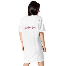 Load image into Gallery viewer, LIPSTICK - YOLOCLOUT. - T-shirt dress