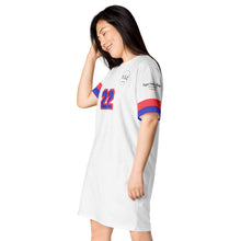 Load image into Gallery viewer, NR. 22 - Super Sister League - Bue -Red T-shirt dress