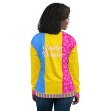 Load image into Gallery viewer, GENDER BENDER - Pride Collection by Yoloclout. - Unisex Bomber Jacket