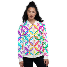 Load image into Gallery viewer, Olympic Pride - Yoloclout Multicolour Unisex Bomber Jacket
