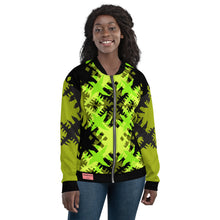 Load image into Gallery viewer, CROSS FIT - green/black - Yoloclout. - Unisex Bomber Jacket