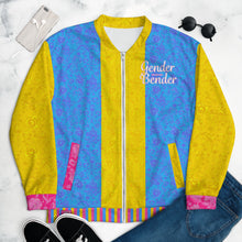 Load image into Gallery viewer, PRIDE - LHBTQIA + - Gender Bender - Unisex Bomber Jacket