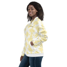 Load image into Gallery viewer, SUPER SISTER LEAGUE - Light Yellow - Unisex Bomber Jacket