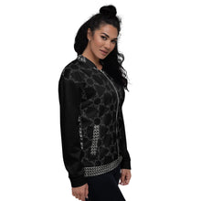 Load image into Gallery viewer, TRANSFORMER - Black - Unisex Bomber Jacket
