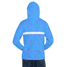 Load image into Gallery viewer, Blue Sport - Floral Unisex Hoodie