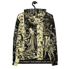 Load image into Gallery viewer, ROSE GARDEN - Light Yellow Fine Art Unisex Hoodie