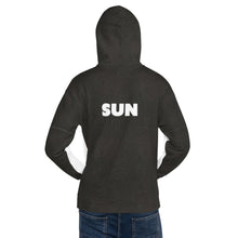 Load image into Gallery viewer, BLACK/SUN - Flipmode - B&W Unisex Hoodie