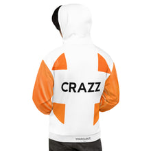 Load image into Gallery viewer, CRAZZ - Orange Plastic Coating Look - Unisex Hoodie