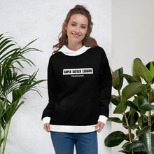 Load image into Gallery viewer, SUPER SISTER LEAGUE - B&W - Unisex Hoodie