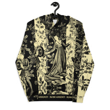 Load image into Gallery viewer, ROSE GARDEN - Light Yellow Fine Art Unisex Hoodie
