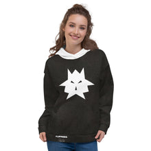 Load image into Gallery viewer, WHITE and BLACK WOLF - Flipmode - Unisex Hoodie