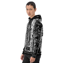 Load image into Gallery viewer, ROSE GARDEN - Fine Art Fit - Dark Grey Unisex Hoodie