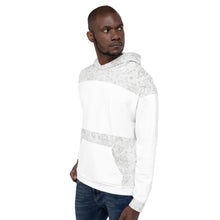 Load image into Gallery viewer, White Floral Unisex Hoodie