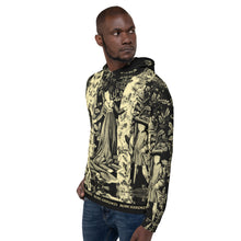 Load image into Gallery viewer, ROSE GARDEN - Yellow Fine Art Unisex Hoodie