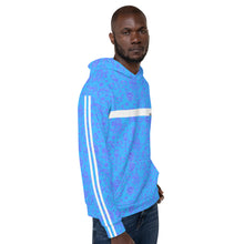 Load image into Gallery viewer, Blue Sport - Floral Unisex Hoodie