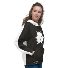 Load image into Gallery viewer, WHITE and BLACK WOLF - Flipmode - Unisex Hoodie