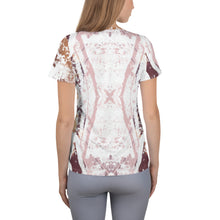 Load image into Gallery viewer, FREE STYLE - All-Over Print Women's Athletic T-shirt
