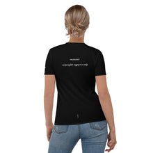 Load image into Gallery viewer, Liaka (Love is a killer app) - Black Women's T-shirt