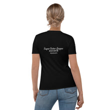 Load image into Gallery viewer, SISTER OF LIBERTY - SSL - Black Women's T-shirt