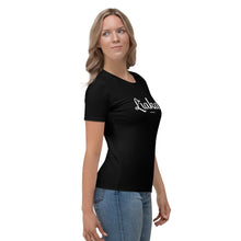 Load image into Gallery viewer, Liaka (Love is a killer app) - Black Women's T-shirt