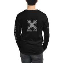 Load image into Gallery viewer, DOUBLE CROSS - Unisex Long Sleeve Tee