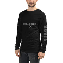 Load image into Gallery viewer, DOUBLE CROSS - Unisex Long Sleeve Tee