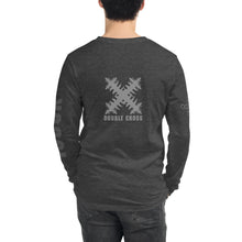 Load image into Gallery viewer, DOUBLE CROSS - Unisex Long Sleeve Tee