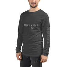 Load image into Gallery viewer, DOUBLE CROSS - Unisex Long Sleeve Tee
