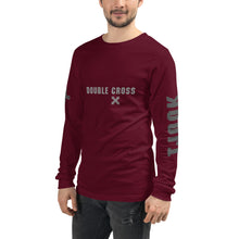 Load image into Gallery viewer, DOUBLE CROSS - Unisex Long Sleeve Tee