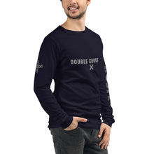Load image into Gallery viewer, DOUBLE CROSS - Unisex Long Sleeve Tee