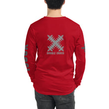 Load image into Gallery viewer, DOUBLE CROSS - Unisex Long Sleeve Tee