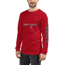 Load image into Gallery viewer, DOUBLE CROSS - Unisex Long Sleeve Tee