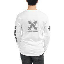 Load image into Gallery viewer, DOUBLE CROSS - Unisex Long Sleeve Tee