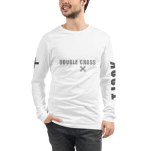 Load image into Gallery viewer, DOUBLE CROSS - Unisex Long Sleeve Tee
