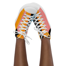 Load image into Gallery viewer, CLASH Nr. 58 - Women’s high top canvas shoes