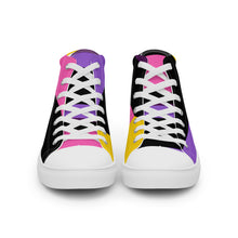 Load image into Gallery viewer, CLASH Nr. 66 Women’s high top canvas shoes
