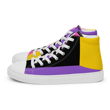 Load image into Gallery viewer, CLASH Nr. 66 Women’s high top canvas shoes