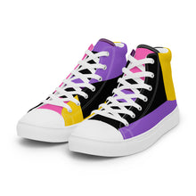 Load image into Gallery viewer, CLASH Nr. 66 Women’s high top canvas shoes