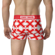 Load image into Gallery viewer, CROSS GUARDS - Amsterdam Triple Cross - Red - Boxer Briefs
