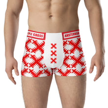 Load image into Gallery viewer, CROSS GUARDS - Amsterdam Triple Cross - Red - Boxer Briefs
