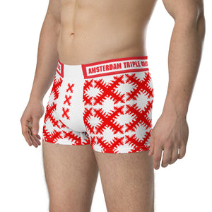 CROSS GUARDS - Amsterdam Triple Cross - Red - Boxer Briefs