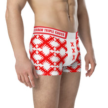 Load image into Gallery viewer, CROSS GUARDS - Amsterdam Triple Cross - Red - Boxer Briefs
